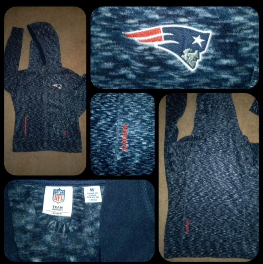 Women's NFL Patriot's fleece hoodie